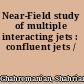Near-Field study of multiple interacting jets : confluent jets /