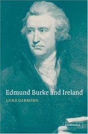 Edmund Burke and Ireland : aesthetics, politics and the colonial sublime /