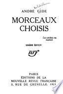 Morceaux choisis.