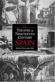 The theatre in nineteenth-century Spain /