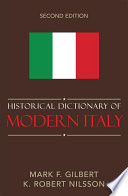 Historical dictionary of modern Italy /