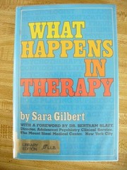 What happens in therapy /