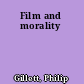 Film and morality