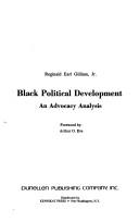 Black political development : an advocacy analysis /