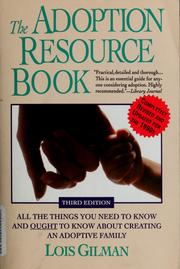 The adoption resource book /