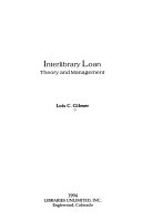 Interlibrary loan : theory and management /