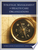 Strategic management of health care organizations /