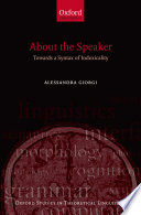 About the speaker towards a syntax of indexicality /