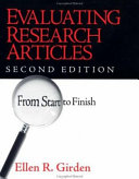 Evaluating research articles from start to finish /