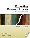 Evaluating research articles from start to finish /