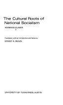 The cultural roots of National Socialism /