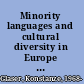 Minority languages and cultural diversity in Europe Gaelic and Sorbian perspectives /