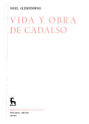 Vida y obra de Cadalso /