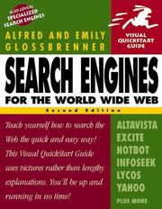 Search engines for the World Wide Web /