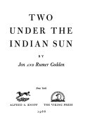 Two under the Indian sun /