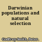 Darwinian populations and natural selection