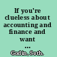 If you're clueless about accounting and finance and want to know more /
