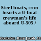 Steel boats, iron hearts a U-boat crewman's life aboard U-505 /