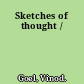 Sketches of thought /