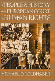 A people's history of the European Court of Human Rights /