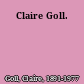 Claire Goll.