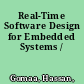 Real-Time Software Design for Embedded Systems /