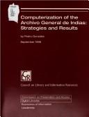 Computerization of the Archivo General de Indias : strategies and results /