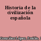 Historia de la civilización española