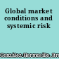 Global market conditions and systemic risk