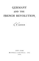 Germany and the French Revolution /