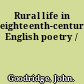 Rural life in eighteenth-century English poetry /