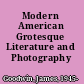 Modern American Grotesque Literature and Photography /