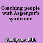 Coaching people with Asperger's syndrome