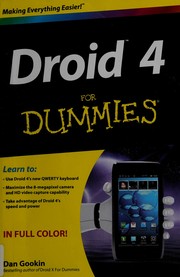 Droid 4 for dummies