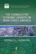 The formula for economic growth on Main Street America /