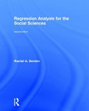 Regression analysis for the social sciences /