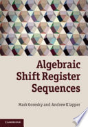 Algebraic shift register sequences