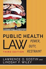Public health law : power, duty, restraint /