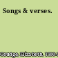 Songs & verses.