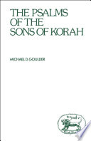 The psalms of the sons of Korah