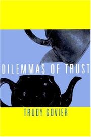 Dilemmas of trust /