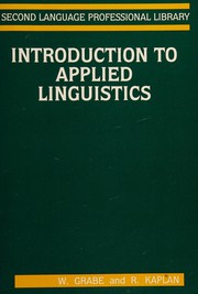 Introduction to applied linguistics /