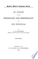 An outline of the phonology and morphology of old Provençal /