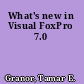 What's new in Visual FoxPro 7.0