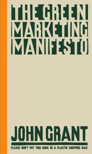 The green marketing manifesto /