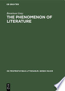 The phenomenon of literature /