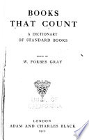 Books that count; a dictionary of standard books,