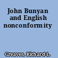 John Bunyan and English nonconformity