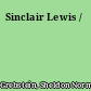 Sinclair Lewis /