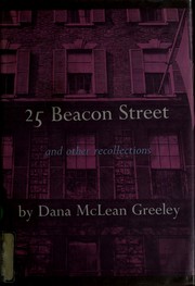 25 Beacon Street, and other recollections